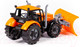 Миниатюра изображения товара Трактор игрушечный Полесье С лопатой-отвалом / 91765 (оранжевый)