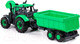 Миниатюра изображения товара Трактор игрушечный Полесье С прицепом / 94186 (зеленый)