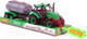Миниатюра изображения товара Трактор игрушечный Полесье С прицепом-цистерной инерционный / 94636 (зеленый)