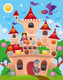 Миниатюра изображения товара Набор для творчества Десятое королевство Аппликация из пуговиц Сказочный замок / 04413