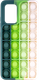 Миниатюра изображения товара Чехол-накладка Case Pop It для Galaxy A32 4G (зеленый/серый)