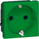 Миниатюра изображения товара Розетка Legrand Mosaic 77216 (зеленый)