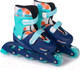 Миниатюра изображения товара Ролики-коньки Babyhit Twin Seasons (M, бирюзовый/синий)
