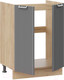 Миниатюра изображения товара Шкаф под мойку ТриЯ Кимберли 1Н6М (дуб крафт золотой/титан)