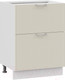 Миниатюра изображения товара Шкаф-стол кухонный ТриЯ Кимберли 1Н6Я2 (белый/крем)