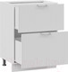 Миниатюра изображения товара Шкаф-стол кухонный ТриЯ Кимберли 1Н6Я2 (белый/сноу)