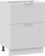 Миниатюра изображения товара Шкаф-стол кухонный ТриЯ Кимберли 1Н6Я2 (белый/сноу)