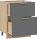 Миниатюра изображения товара Шкаф-стол кухонный ТриЯ Кимберли 1Н6Я2 (дуб крафт золотой/титан)