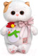 Миниатюра изображения товара Мягкая игрушка Budi Basa Кошечка Ли-Ли Baby с игрушкой Снеговик / LB-061