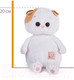 Миниатюра изображения товара Мягкая игрушка Budi Basa Кошечка Ли-Ли Baby с игрушкой Снеговик / LB-061
