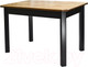 Миниатюра изображения товара Обеденный стол Мебелик Мариус М 80 (дуб/черный)