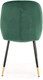 Миниатюра изображения товара Стул Halmar K437 (темно-зеленый/черный)