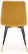 Миниатюра изображения товара Стул Halmar K438 (горчичный/черный)