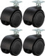 Миниатюра изображения товара Комплект колес мебельных Tellure Rota 341201