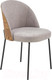 Миниатюра изображения товара Стул Halmar K451 (серый/светлый орех)