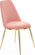 Миниатюра изображения товара Стул Halmar K460 (розовый/золотой)