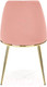 Миниатюра изображения товара Стул Halmar K460 (розовый/золотой)