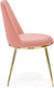 Миниатюра изображения товара Стул Halmar K460 (розовый/золотой)