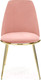 Миниатюра изображения товара Стул Halmar K460 (розовый/золотой)