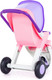 Миниатюра изображения товара Коляска для куклы Полесье Anita 3-х колесная / 95206 (розовый)