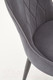Миниатюра изображения товара Стул Halmar K366 (серый/черный)