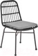 Миниатюра изображения товара Стул Halmar K401 (серый/черный)