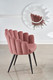 Миниатюра изображения товара Стул Halmar K410 (розовый/черный)