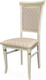 Миниатюра изображения товара Стул Мебелик Бонита (слоновая кость/золото/яра даймонд)