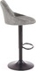 Миниатюра изображения товара Стул барный Halmar H101 (серый/черный)