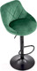 Миниатюра изображения товара Стул барный Halmar H101 (темно-зеленый/черный)
