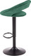 Миниатюра изображения товара Стул барный Halmar H102 (темно-зеленый/черный)