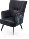 Миниатюра изображения товара Кресло мягкое Halmar Pagoni (черный)