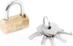 Миниатюра изображения товара Замок навесной БУЛАТ ВС 1-О40 5 ключей