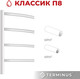 Миниатюра изображения товара Полотенцесушитель водяной Terminus Классик П8 500x800 (боковое подключение 500)