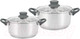 Миниатюра изображения товара Набор кастрюль Appetite Polly HU14SET1