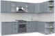 Миниатюра изображения товара Кухонный гарнитур Интерлиния Берес 1.7x3.0 правая (дуб серый/опал светлый)