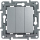Миниатюра изображения товара Выключатель Legrand Etika 672413 (алюминий)