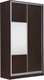 Миниатюра изображения товара Шкаф-купе Рэйгрупп 158 VVX Elgon РГ-04.05 (венге/хром)