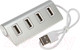 Миниатюра изображения товара USB-хаб Rexant 18-4106 (серебристый)