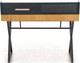 Миниатюра изображения товара Письменный стол Halmar B43 (дуб золото/черный)