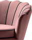 Миниатюра изображения товара Кресло мягкое Halmar Angelo (розовый/черный)