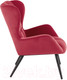 Миниатюра изображения товара Кресло мягкое Halmar Tyrion (бордовый/черный)