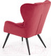 Миниатюра изображения товара Кресло мягкое Halmar Tyrion (бордовый/черный)