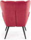 Миниатюра изображения товара Кресло мягкое Halmar Tyrion (бордовый/черный)