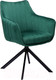 Миниатюра изображения товара Стул Signal Azalia Velvet (Bluvel 78 зеленый/черный)