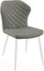 Миниатюра изображения товара Стул DikLine 239М (кожзам серый/ножки белые)