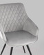Миниатюра изображения товара Стул Stool Group Сеул / AV 333-H09-K14PM-08 (велюр светло-серый)