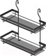 Миниатюра изображения товара Полка для специй на рейлинг Starax S-4006-A (антрацит)