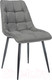 Миниатюра изображения товара Стул Signal Chic Matt (Velvet 85, серый/черный)