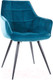 Миниатюра изображения товара Стул Signal Lilia Velvet (Bluvel 85, бирюзовый/черный)